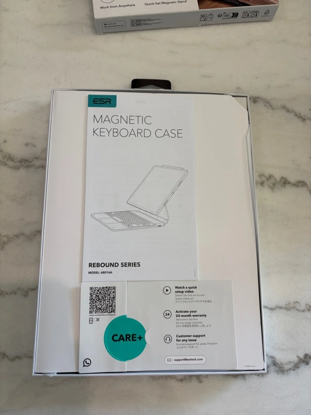 ESR Rebound Series iPad Air 13 inch and iPad Pro 12.9 inch Case Keyboard